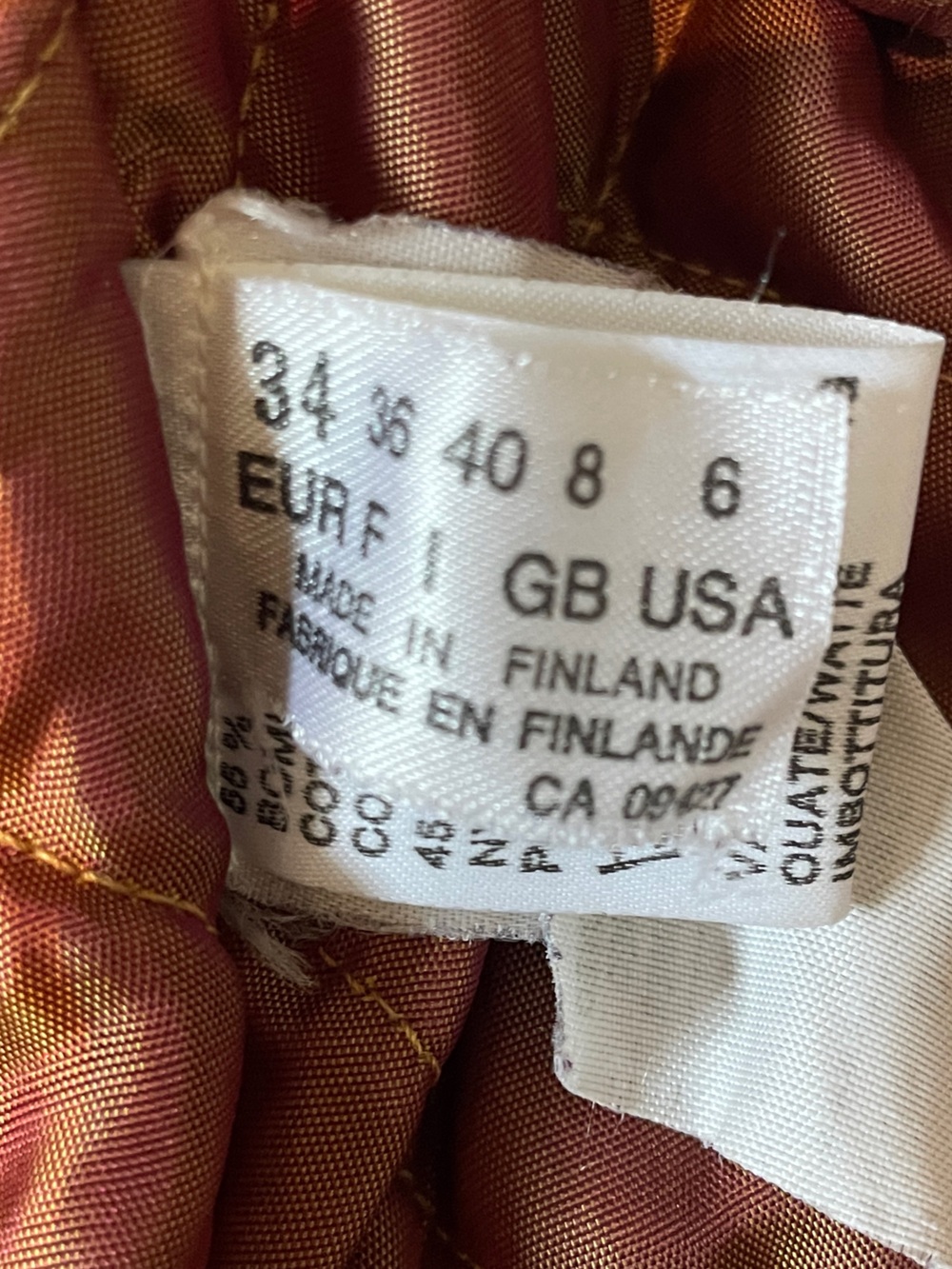 Luhta Sport - Vintage Oversized Ski Jacket Made in Finland - Sz 6 (fitsS-L) - Picture 14 of 16
